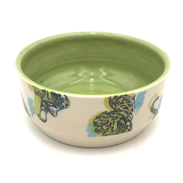 City in Bloom Ceramics - Cereal Bowl - Tiger (Assorted Designs)