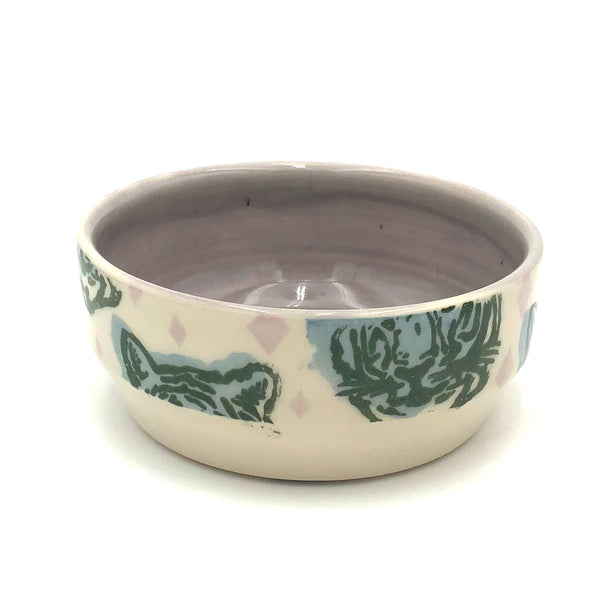 City in Bloom Ceramics - Cereal Bowl - Tiger (Assorted Designs)