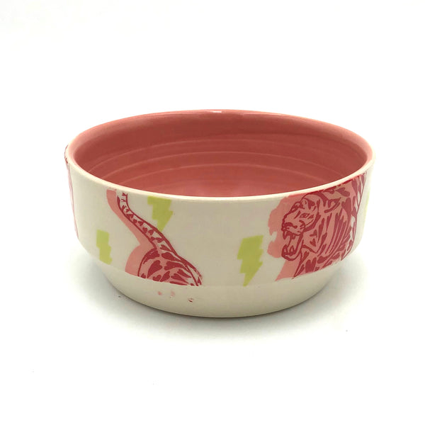 City in Bloom Ceramics - Cereal Bowl - Tiger (Assorted Designs)