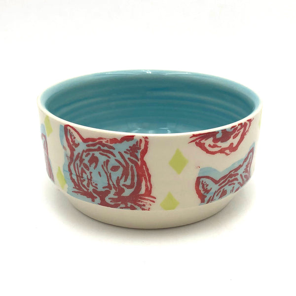 City in Bloom Ceramics - Cereal Bowl - Tiger (Assorted Designs)