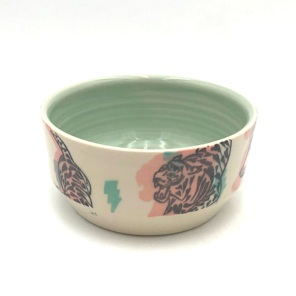 City in Bloom Ceramics - Cereal Bowl - Tiger (Assorted Designs)