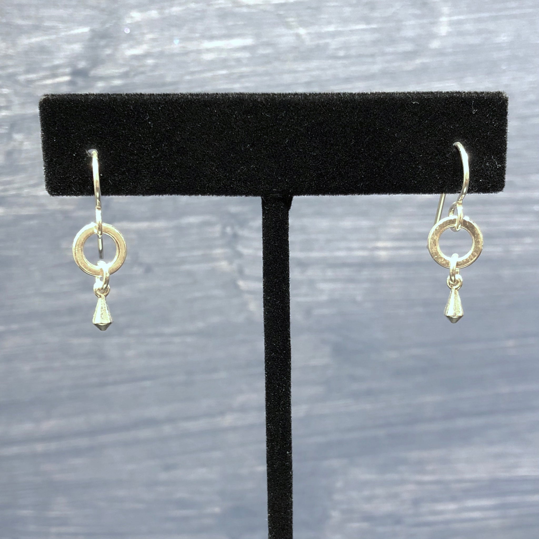 Nichole Collins - Earrings - Circle with Pendant #C810