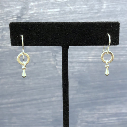 Nichole Collins - Earrings - Circle with Pendant #C810