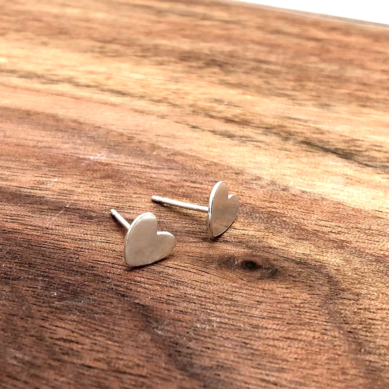 Nichole Collins - Earrings - Heart Studs - Small #V100