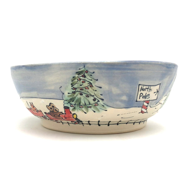 Sullivan - Large Bowl - "Winter Wonderland Express" #DSX084