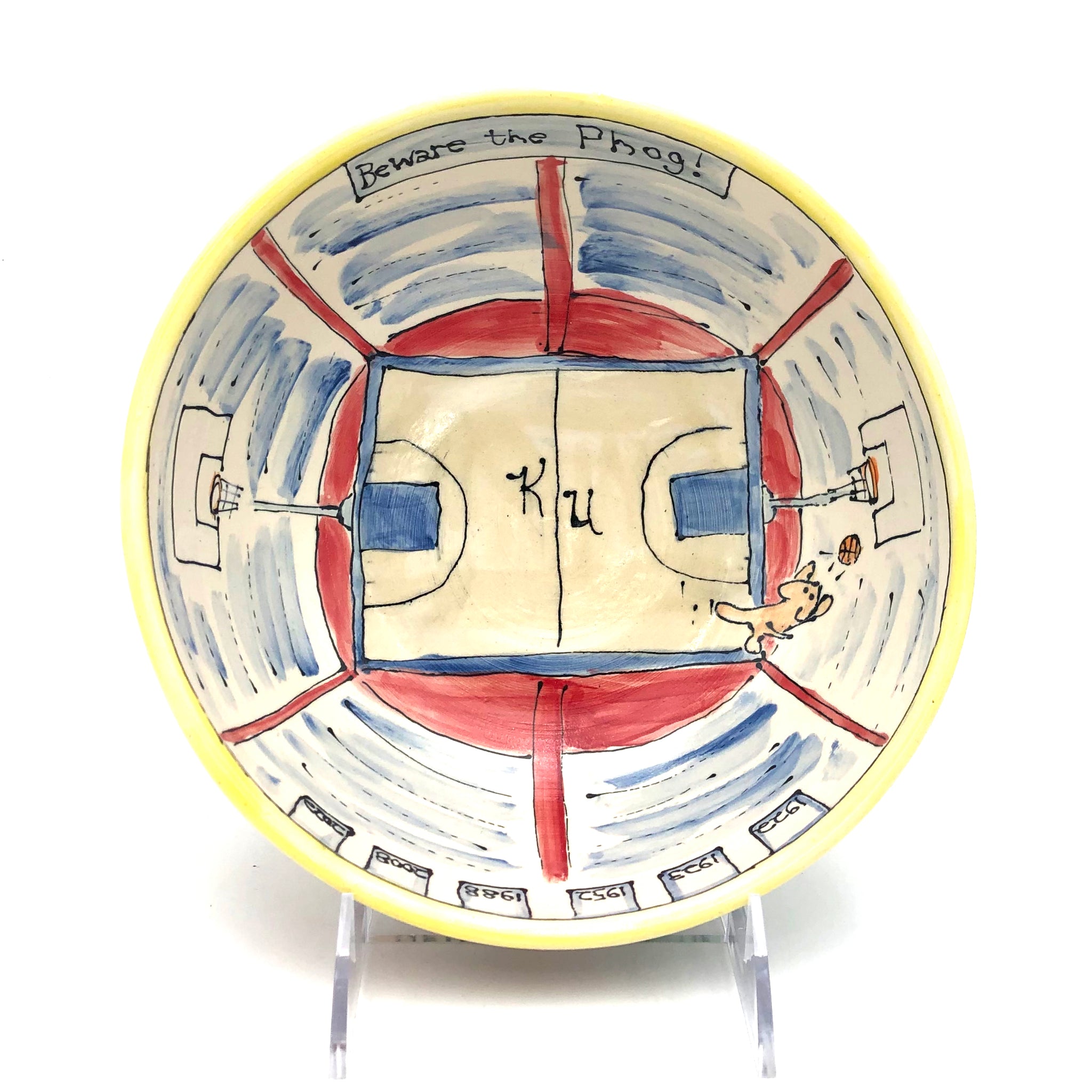 Sullivan - Medium Bowl - "Allen Field House" #DS1897