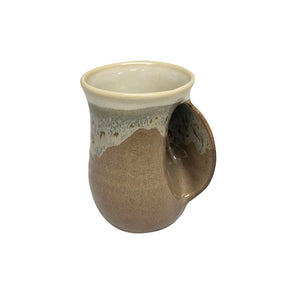 Clay in Motion - Handwarmer Mug - Right Handed (Desert Sand) #19DS