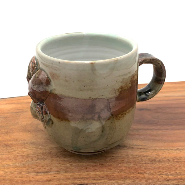 Ed Noonen - Capuccino Mug (Four Skulls & Roses Detail) #17