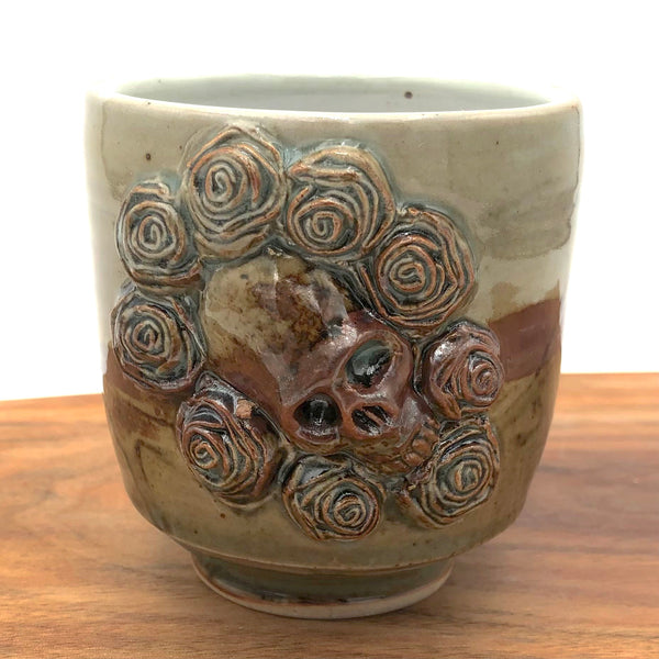 Ed Noonen - Capuccino Mug (Skull & Roses Detail) #18