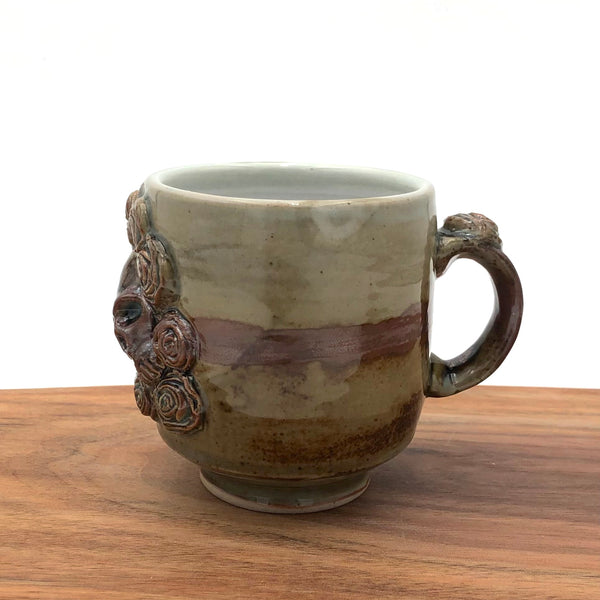 Ed Noonen - Capuccino Mug (Skull & Roses Detail) #18