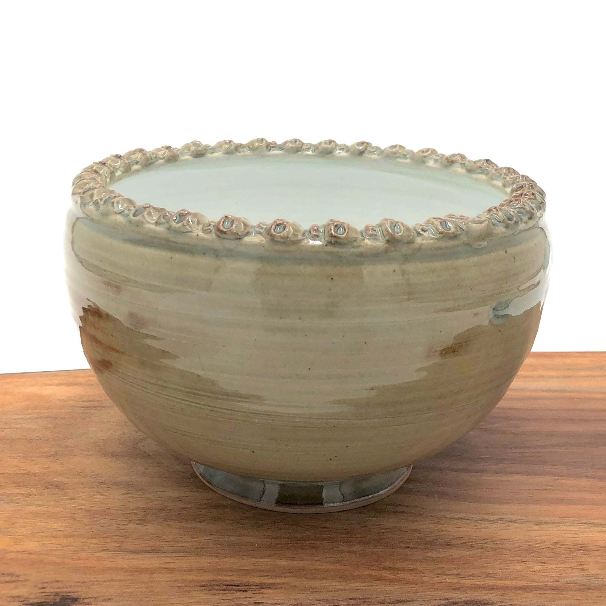 Ed Noonen - Detail-Rimmed Bowl (Skulls) #31