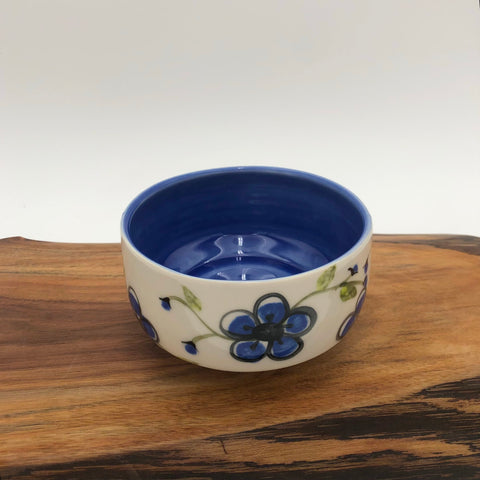 Egitto - Tea Bowl - Plum Blossoms (Blue) - 47