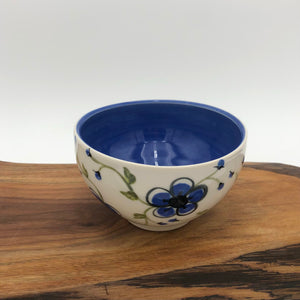 Egitto - Cereal Bowl - Plum Blossoms (Blue) - 36