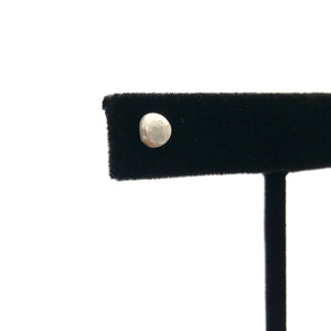 Ekaterina Korzh - Earrings - Single Silver Dot Stud
