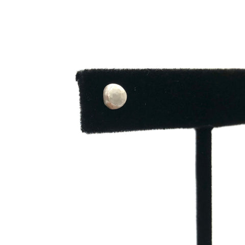 Ekaterina Korzh - Earrings - Single Silver Dot Stud