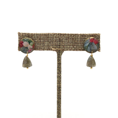 Folkloric Jewelry - Earrings - Dulcet Solo Stud (Assorted Spring) #E-D1S-Assorted