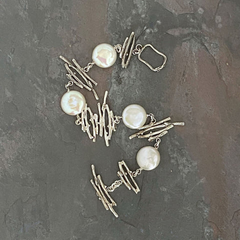 Susan Rodgers Designs - Bracelet - 'Harmony' (Pearl) #HB-182