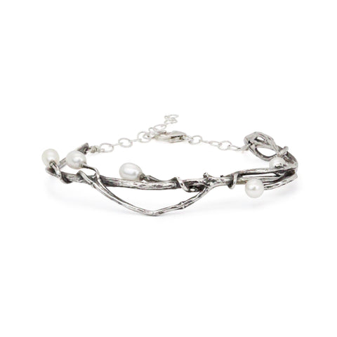 Susan Rodgers Designs - Bracelet - 'Drift' (Pearl) #HB-001