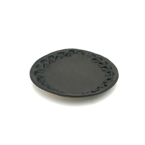 Hilborn Pottery - Appetizer Plate (Ebony)