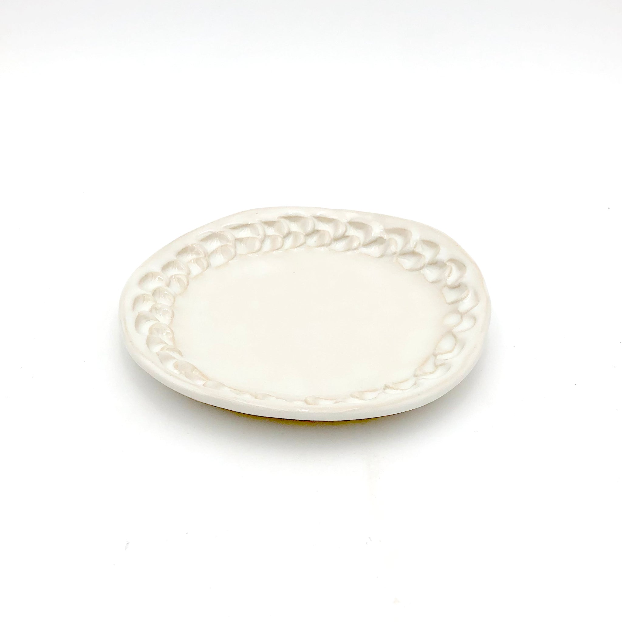 Hilborn Pottery - Appetizer Plate (White)