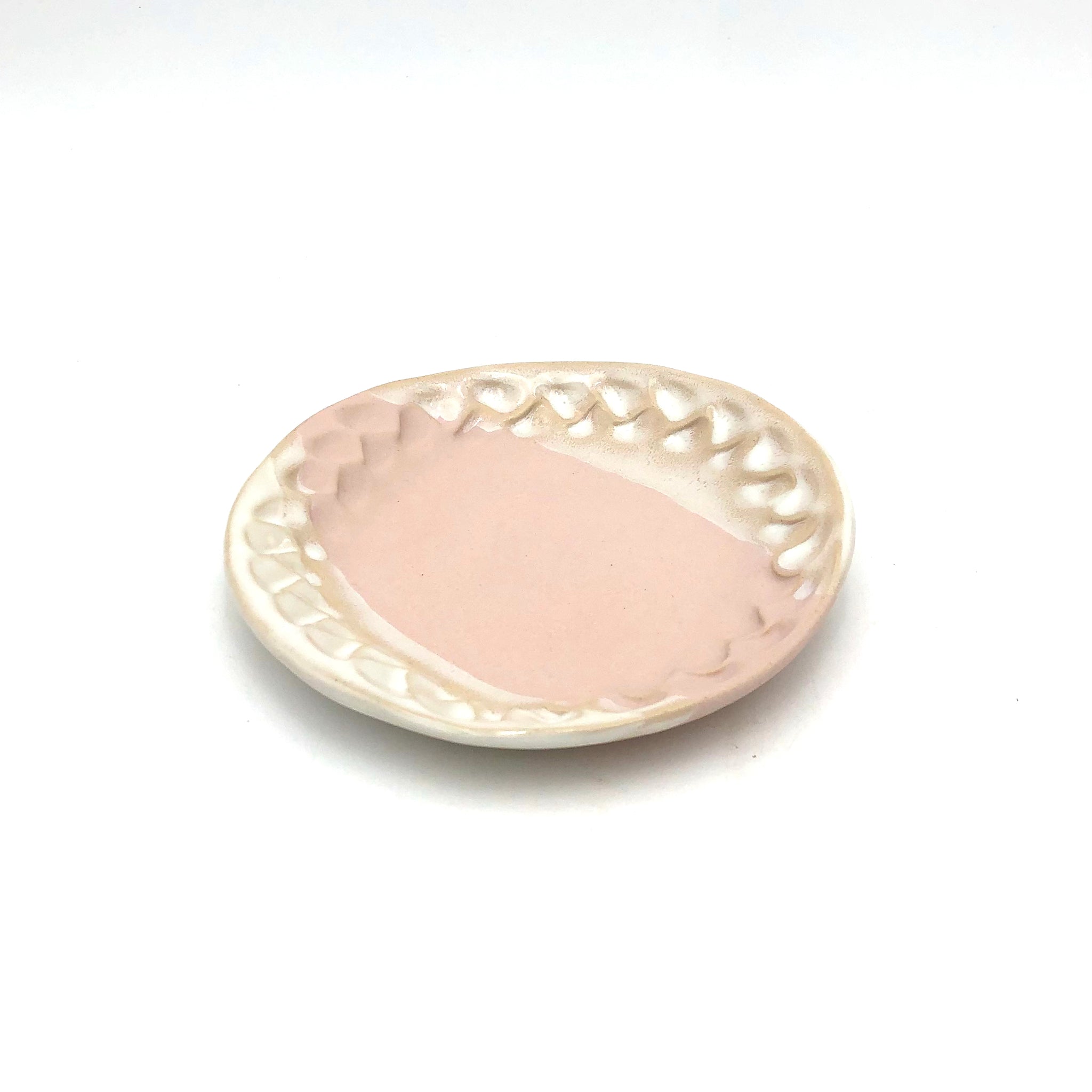 Hilborn Pottery - Appetizer Plate (Blushing Pink)
