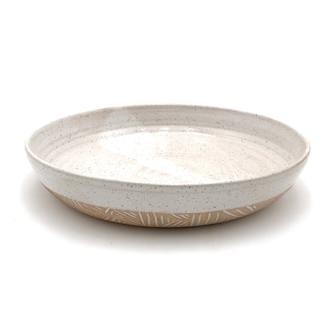 Hands On Ceramics - Stoneware Ceramic Serving Plate - Large