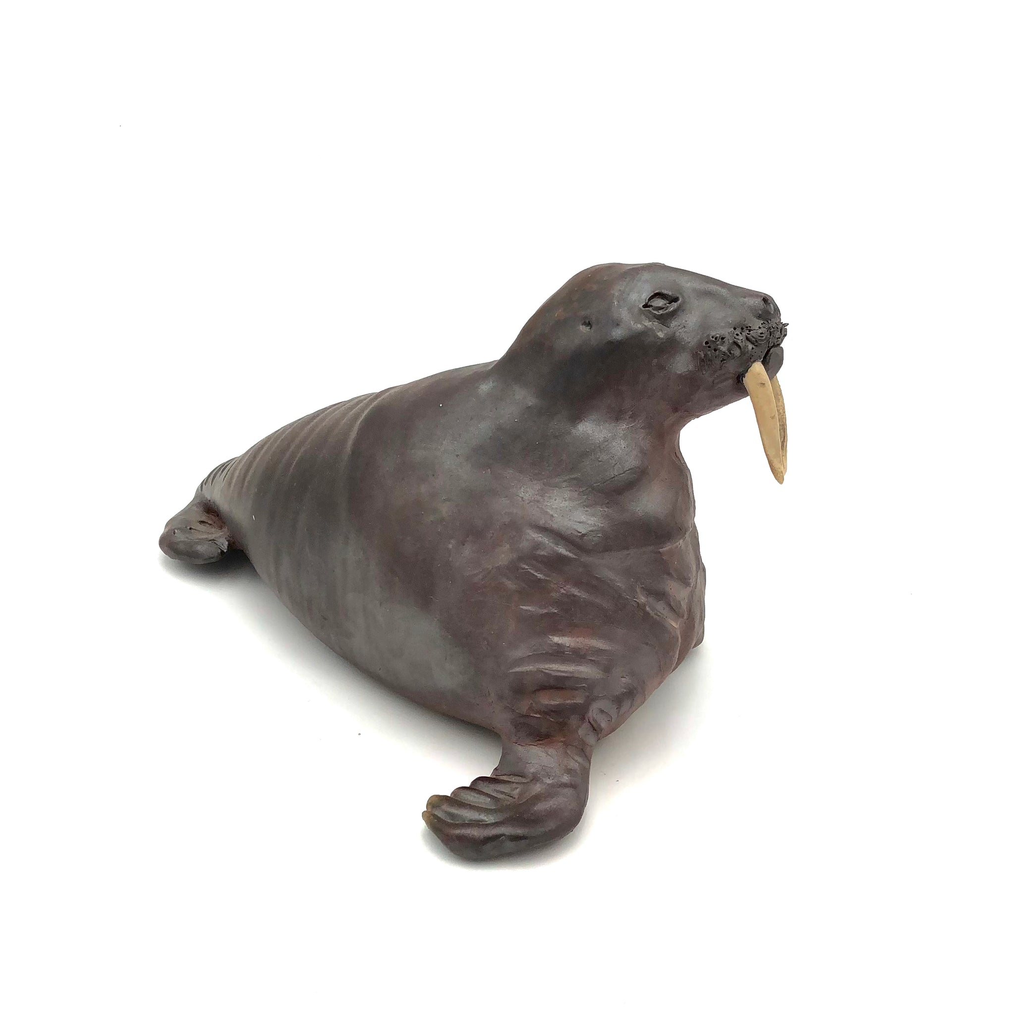 Brian Horsch - Wood-Fired Ceramic Sculpture - Walrus (Large)