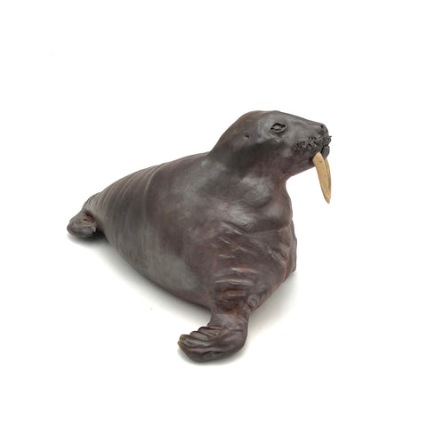 Brian Horsch - Wood-Fired Ceramic Sculpture - Walrus (Large)