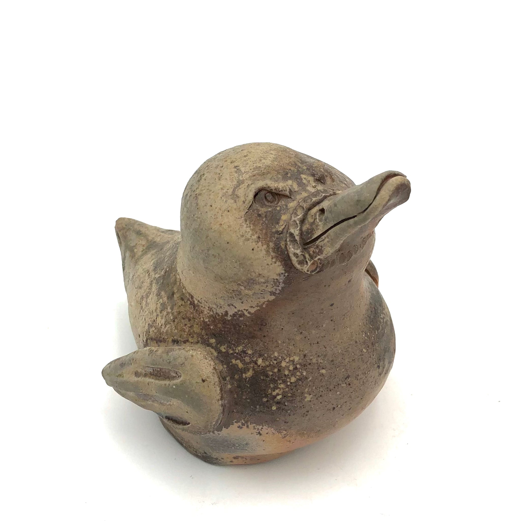 Brian Horsch - Wood Fired Ceramic Sculpture - Duck