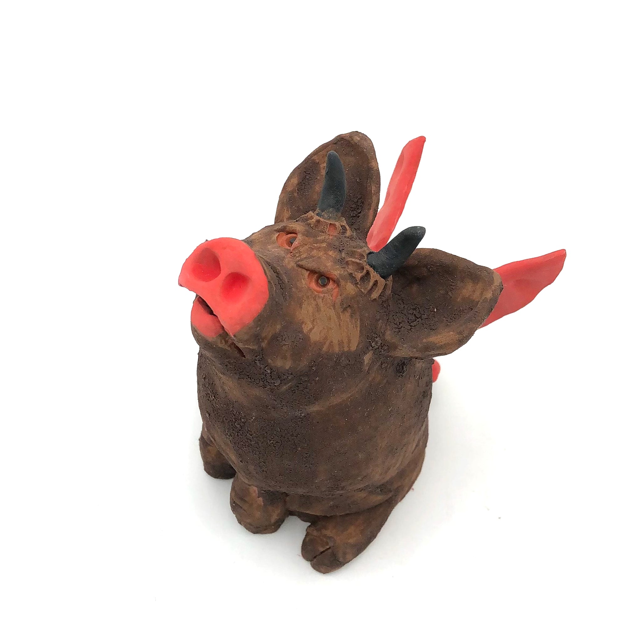 Brian Horsch - Electrically Fired Sculpture - 'Flying Pigs'