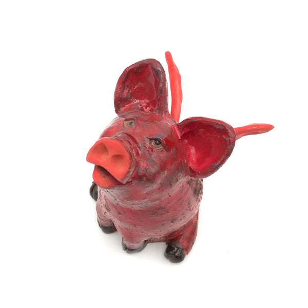 Brian Horsch - Electrically Fired Sculpture - 'Flying Pigs'