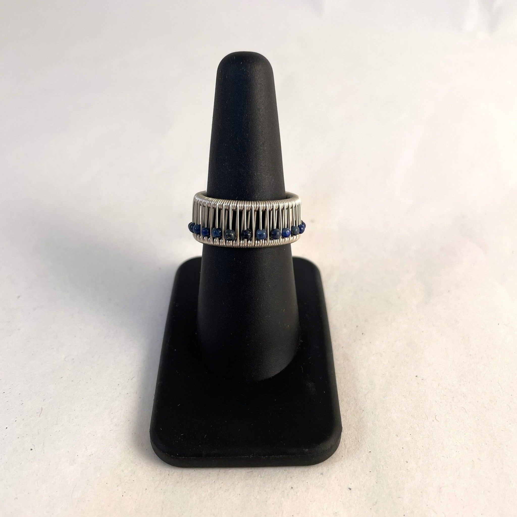 Acton - Ring - Sterling Silver with Lapis