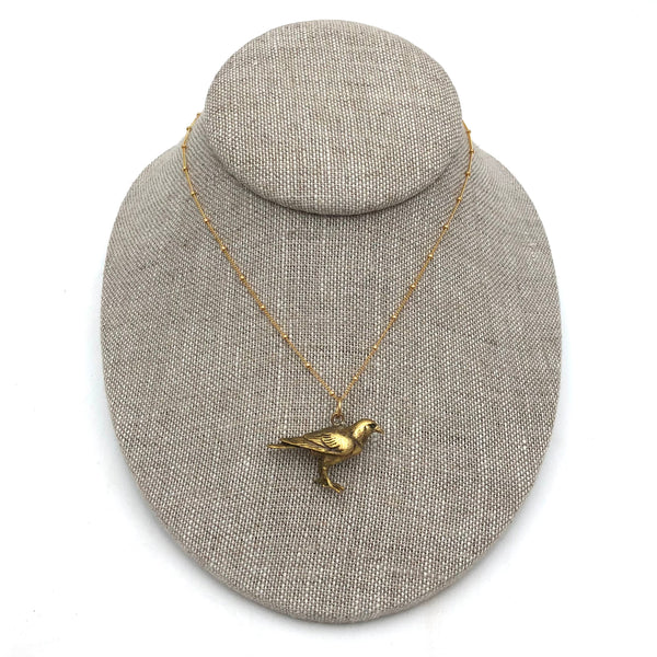 Jenny Walker Jewelry - Necklace - Crow Pendant