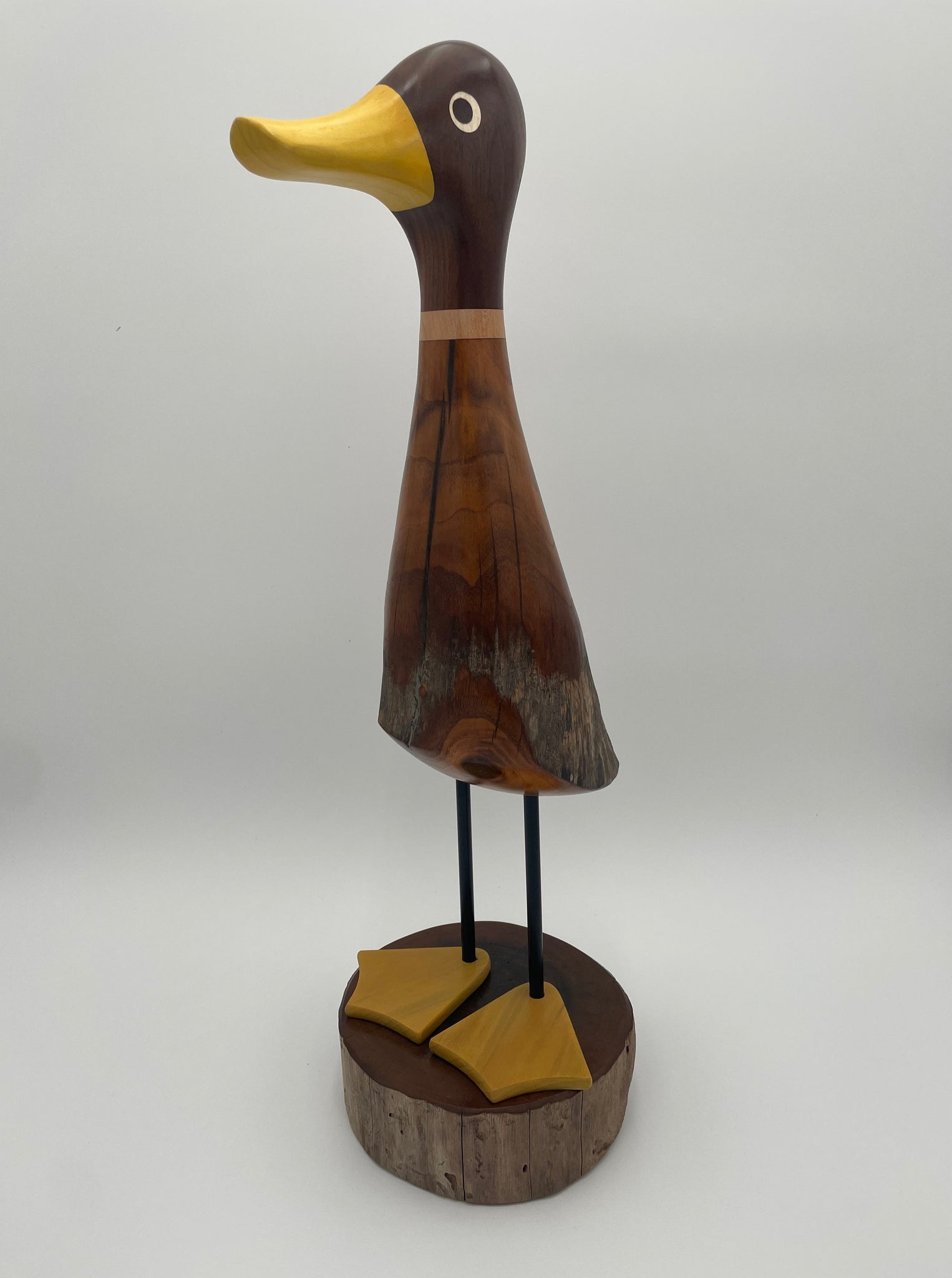 Rarebirds - Wooden Sculpture - 22" Daffy Duck