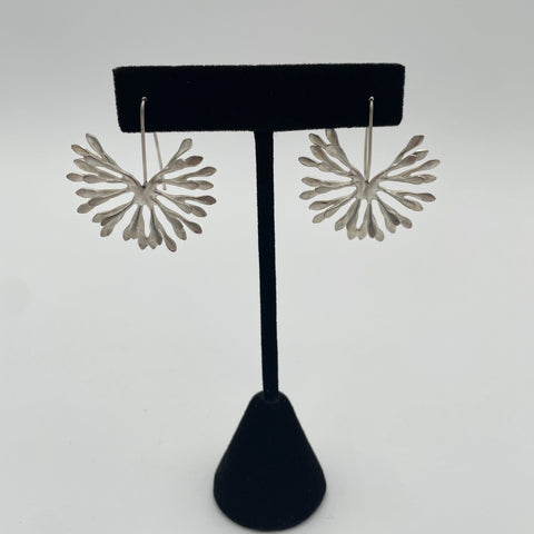 Blackwing Metals - Earrings - Peacock Tail Dangle #TE39D