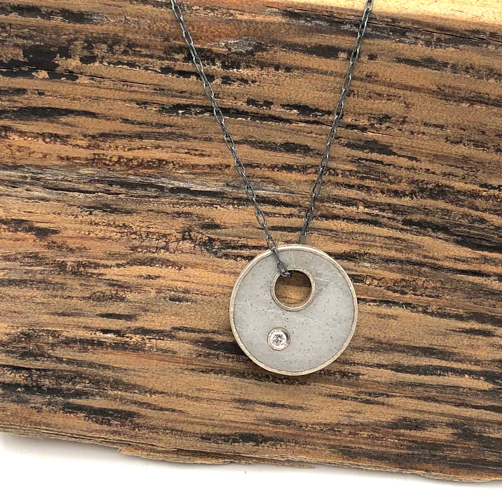 Jennifer Lippman Bruno Design - Necklace - Effortless Circle Pendant #PSCD-019G