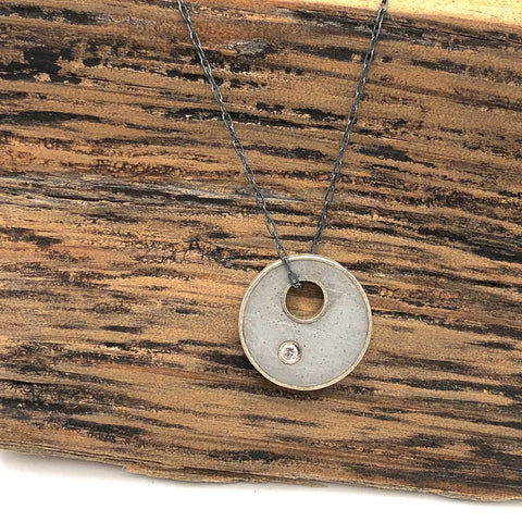 Jennifer Lippman Bruno Design - Necklace - Effortless Circle Pendant #PSCD-019G
