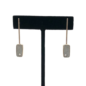 Jennifer Lippman Bruno Design - Earrings - Effortless Rectangle (Grey Concrete) #ESCD-024G