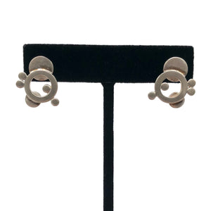 Jennifer Lippman Bruno Design - Earrings - Large Bubble Studs (Silver) #ESS-018