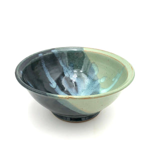 Joan Searles - Med Bowl - Green/Blue/White RC
