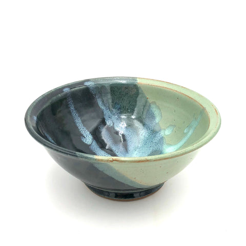 Joan Searles - Med Bowl - Green/Blue/White RC
