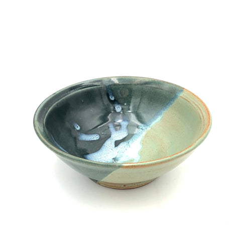 Searles - Large Bowl (Split Moss/Dark Green)