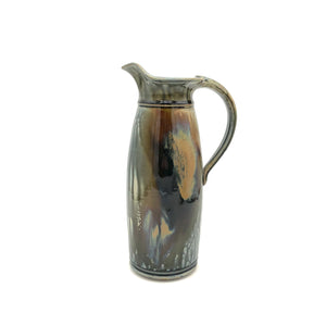 Danny Meisinger - Large Flat Bottomed Pitcher (Green Ash Glaze)