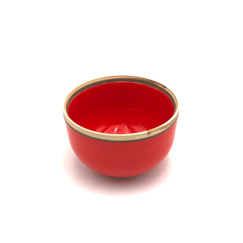 Middle Kingdom - Rimmed Hermit Cup (Coral Red) #HC-CR