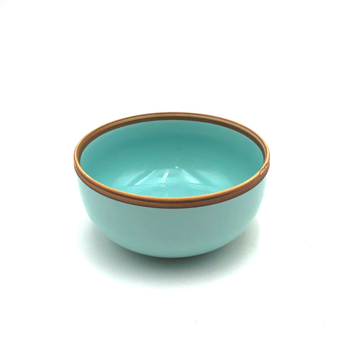 Middle Kingdom - Rimmed Hermit Soup Bowl (Celadon) #HB-C