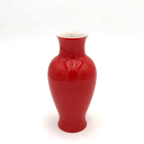 Middle Kingdom - Mini Vase - Pear (Coral Red) #MV9-CR