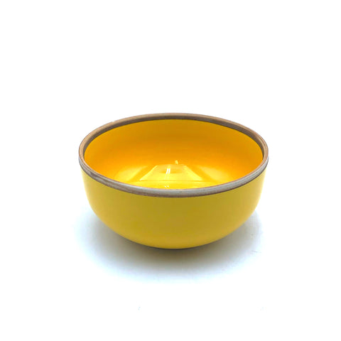 Middle Kingdom - Rimmed Hermit Soup Bowl (Yellow) #HB-Y