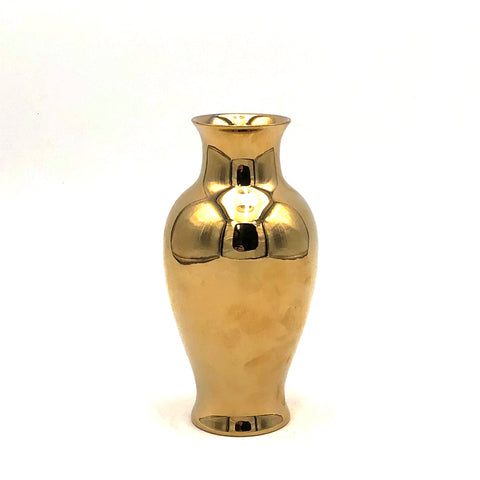 Middle Kingdom - Mini Vase - Pear (Metallic Gold) #MV9-GD