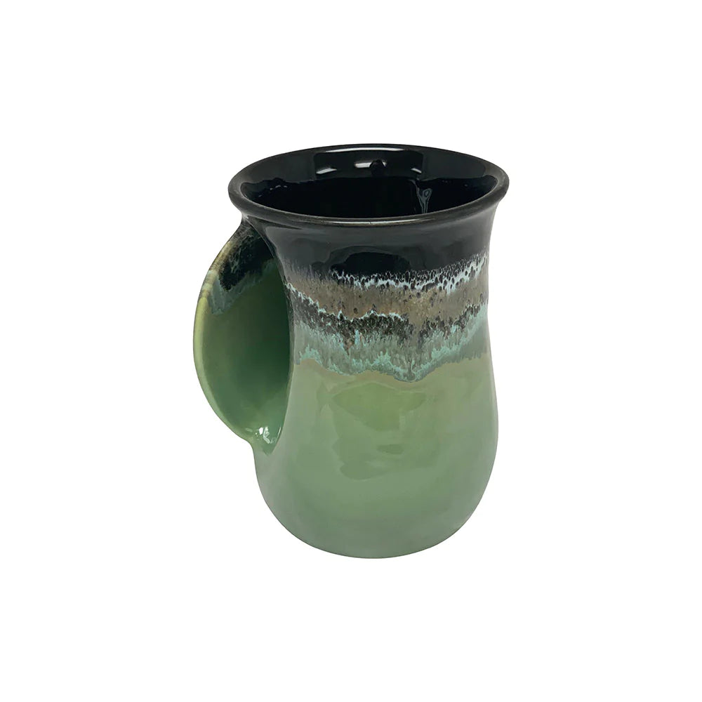 Clay in Motion - Handwarmer Mug - Left Handed (Midnight Prairie) #20MP