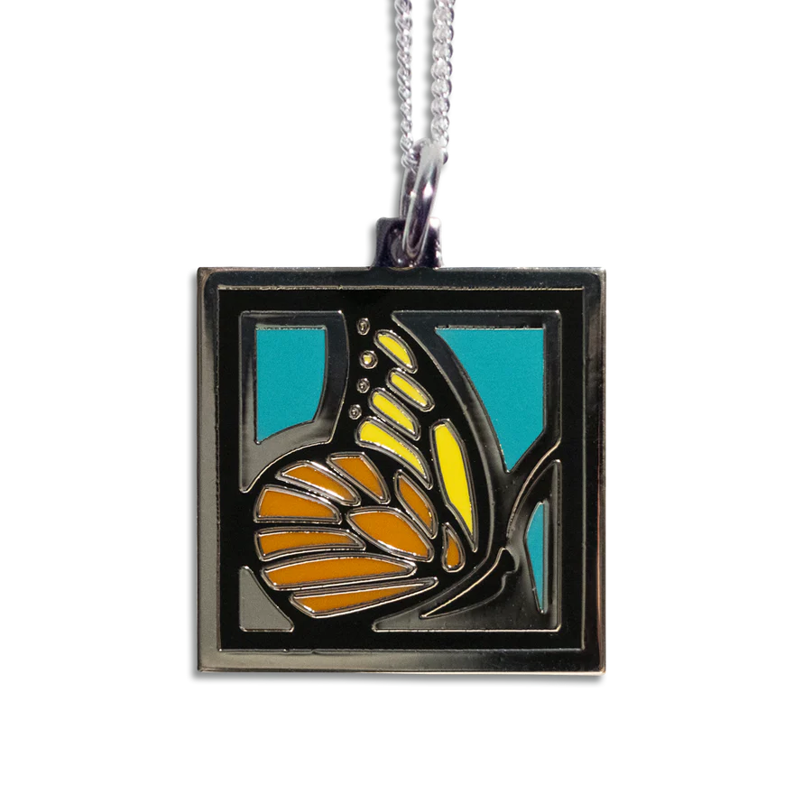 Motawi Tileworks - Necklace - Butterfly Pendant (Turquoise) #N19